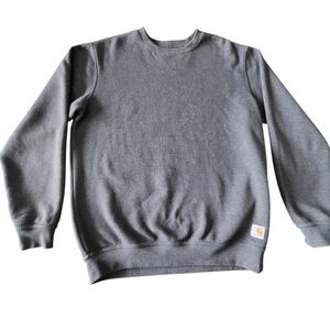 Vintage Carhartt Crewneck Sweatshirt Mens M Classic Gray 90s Y2K Grunge Workwear